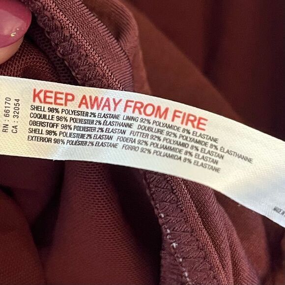 Intimately Free People Night Owl Sleeveless Crossover Bodysuit Nutmeg Small NWT - Picture 12 of 12